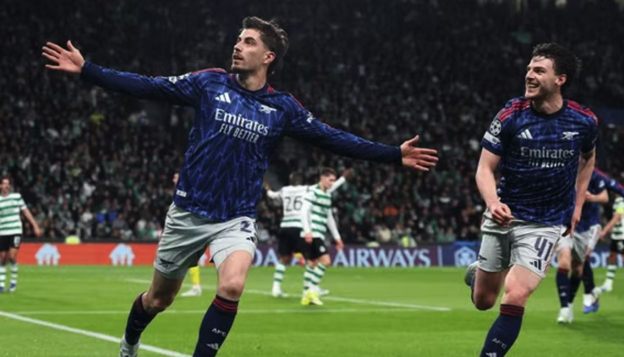 Arsenal giành chiến thắng trên sân Sporting.