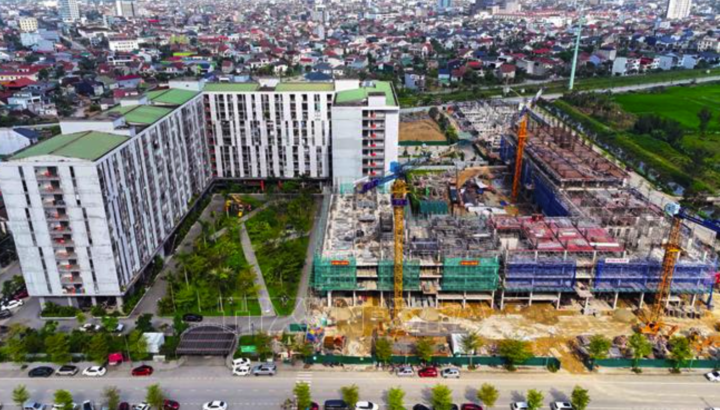 Dự án Nhà ở xã hội giai đoạn II tại phường Thành Sen (Hà Tĩnh). Ảnh: Hữu Quyết/TTXVN