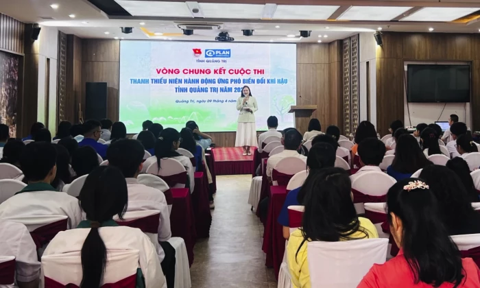 Vòng chung kết Cuộc thi Thanh thiếu niên hành động ứng phó biến đổi khí hậu tỉnh Quảng Trị