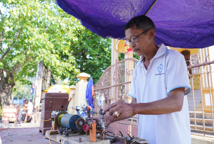 Mưu sinh mùa nắng nóng