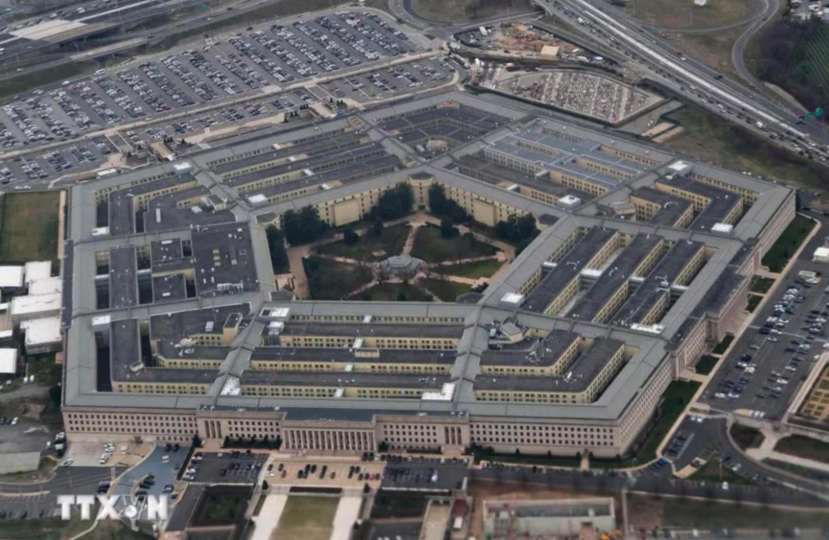 Lầu Năm Góc tại Washington D.C. (Mỹ). (Ảnh: THX/TTXVN)