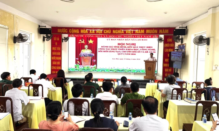 Đánh giá kết quả thực hiện công tác phát triển khoa học, công nghệ, đổi mới sáng tạo, chuyển đổi số