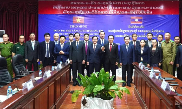 Vun đắp tình đoàn kết hữu nghị, gắn kết chiến lược giữa Quảng Trị và các tỉnh nước bạn Lào