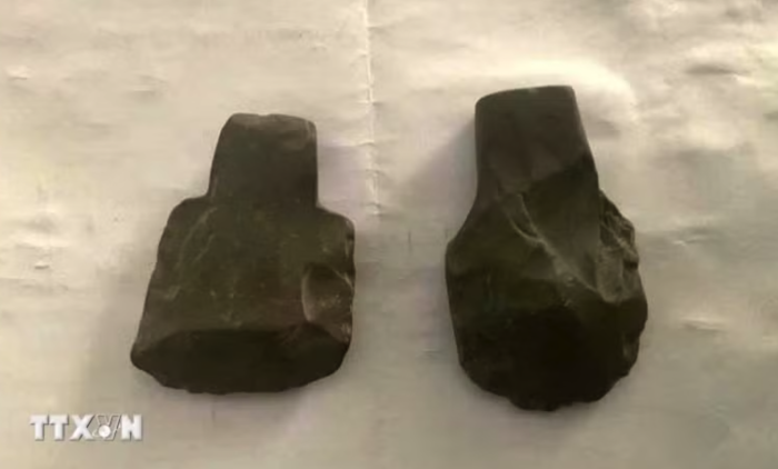 Phát hiện 5 chiếc rìu đá hàng nghìn năm tuổi tại Phong Nha-Kẻ Bàng