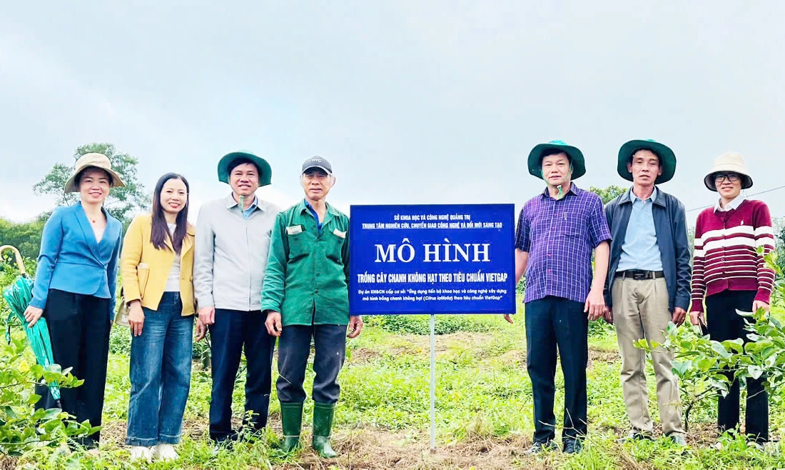 Công tác kiểm tra tiến độ thực hiện các nhiệm vụ khoa học-công nghệ được Sở Khoa học-Công nghệ chú trọng đẩy mạnh. Ảnh: T.Nghĩa