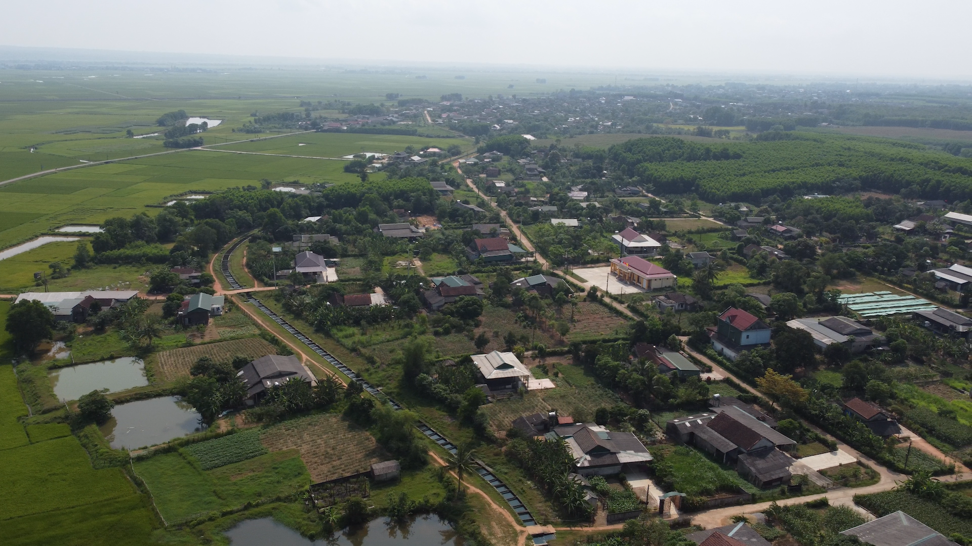 Làng Hiền Lương hôm nay-Ảnh: N.D