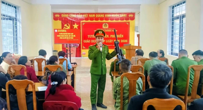 Giữ vững an ninh trật tự xã biên giới