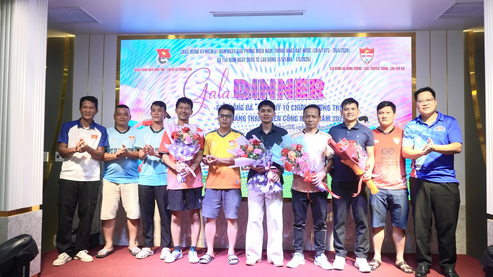 Chương trình gây quỹ thu hút sự tham gia đông đảo của các đội bóng, doanh nghiệp và các nhà tài trợ - Ảnh: K.H