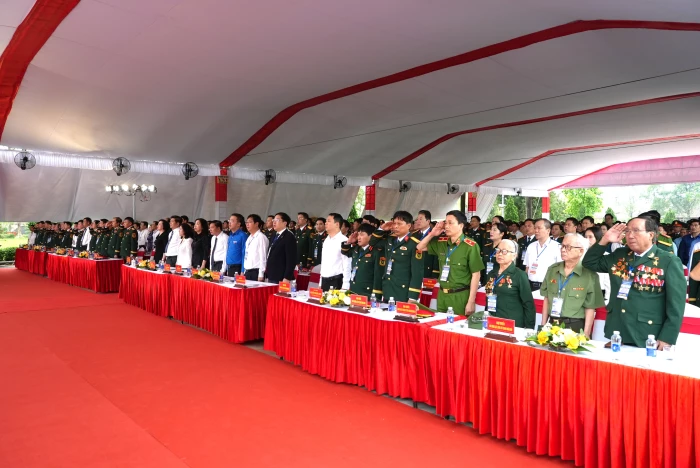 Lễ phát động 'Chiến dịch 500 ngày đêm tìm kiếm, quy tập và xác định danh tính hài cốt liệt sĩ'