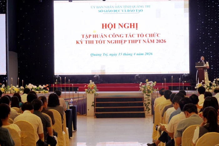 Kỳ thi tốt nghiệp THPT năm 2026 trên địa bàn tỉnh dự kiến diễn ra từ ngày 10-12/6