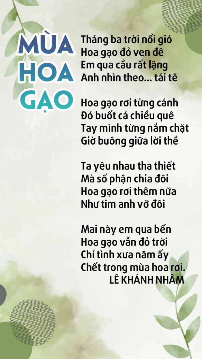 Mùa hoa gạo