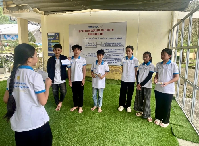 Truyền thông về biến đổi khí hậu: Khi học sinh được trao quyền 'thủ lĩnh'