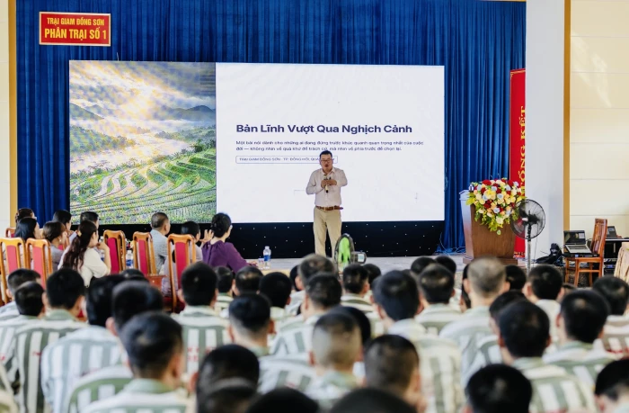 Lan tỏa văn hóa đọc trong Trại giam Đồng Sơn