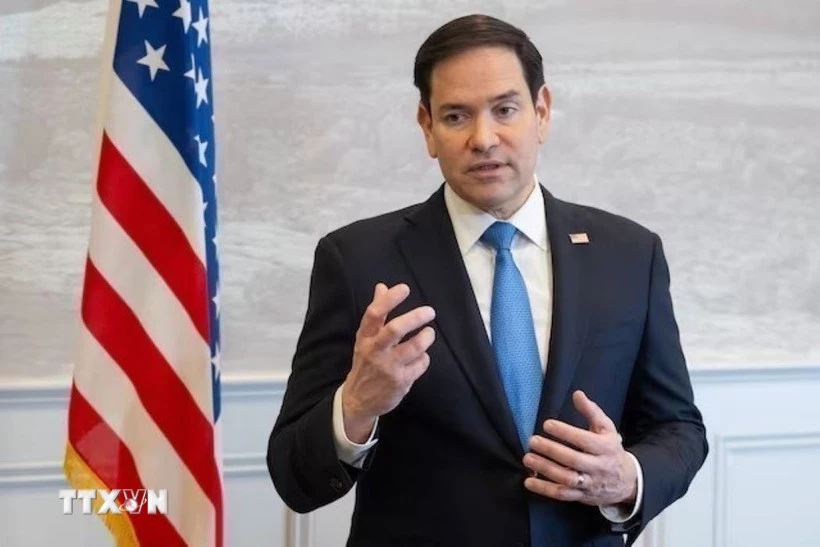 Ngoại trưởng Mỹ Marco Rubio. (Ảnh: Reuters/TTXVN)