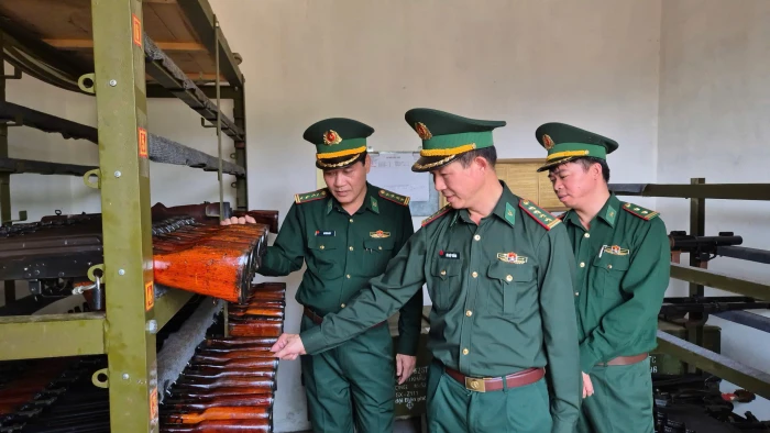 Bộ đội Biên phòng Quảng Trị: Bảo đảm tốt hậu cần, kỹ thuật huấn luyện chiến sĩ mới năm 2026