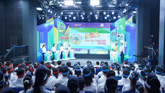 Hoàn thành ghi hình vòng loại sân chơi 'English Mastery-Làm chủ tiếng Anh' năm 2026