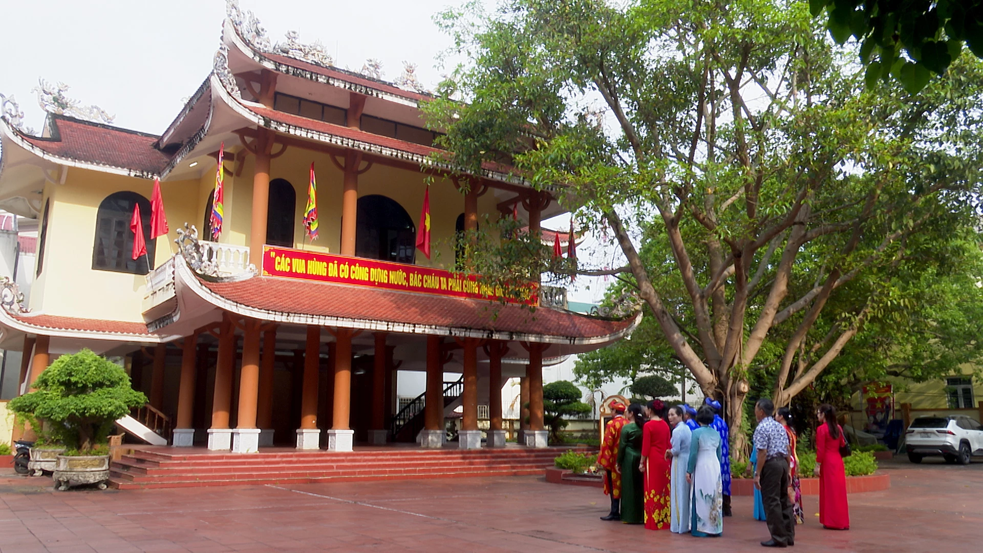 Quang cảnh khu vực Cây Đa – Chùa Ông, phường Đồng Hới.