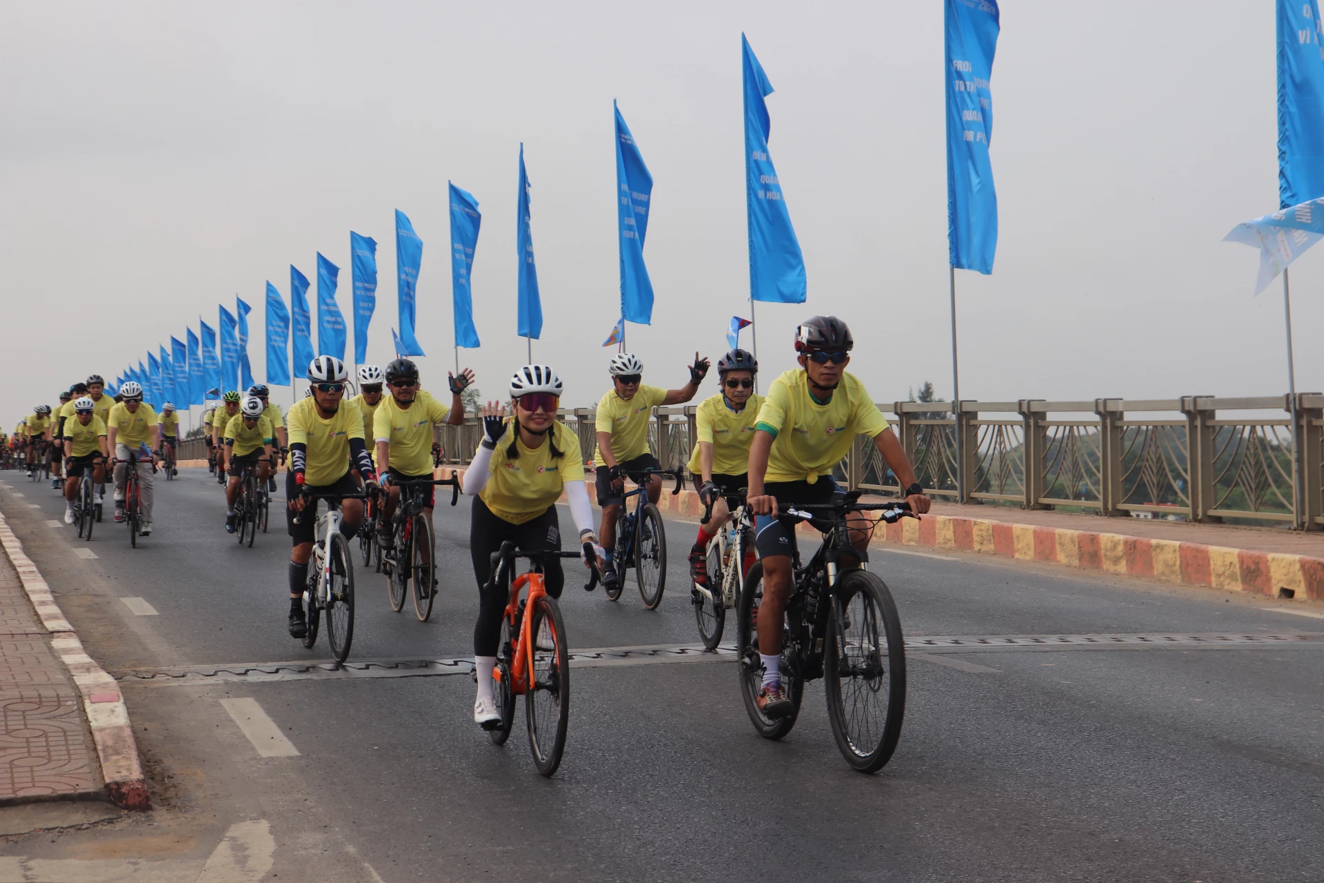 Chương trình thu hút sự quan tâm của vận động viên trong và ngoài tỉnh - Ảnh: T.P