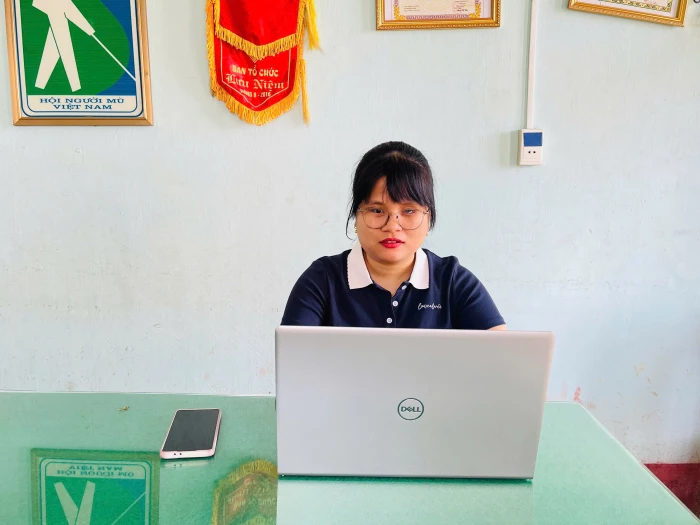 Người khiếm thị làm chủ công nghệ