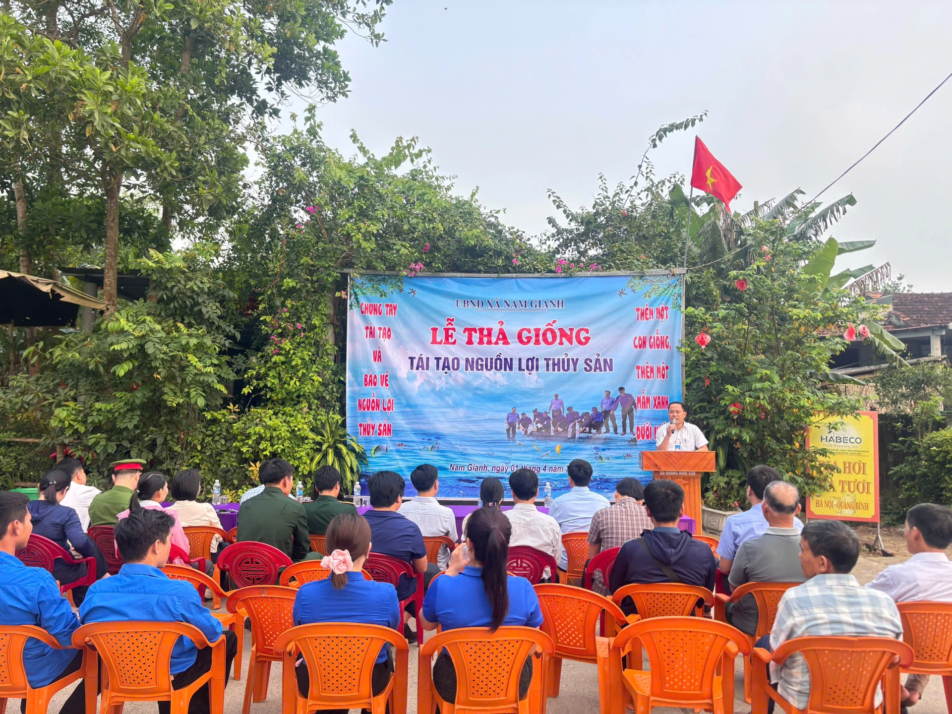 Quang cảnh buổi lễ - Ảnh: T.T