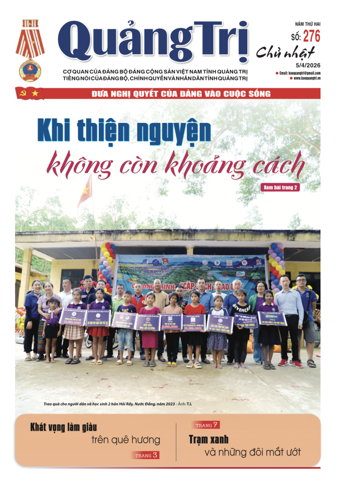 Báo Quảng Trị số 276- Ngày 05-4-2026