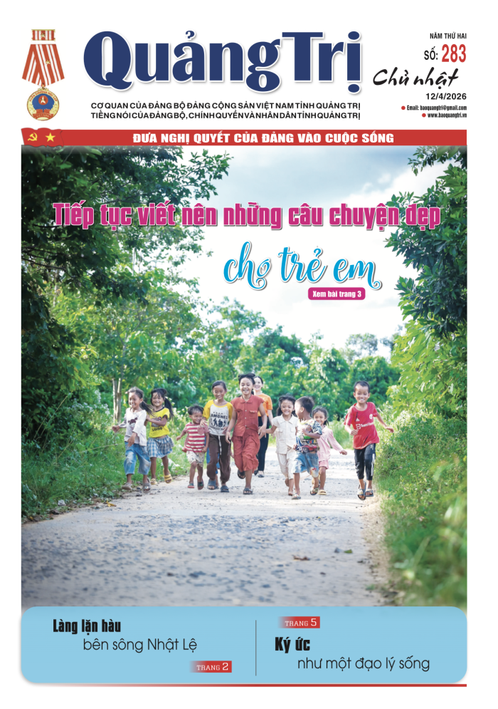 Báo Quảng Trị số 283- Ngày 12-4-2026