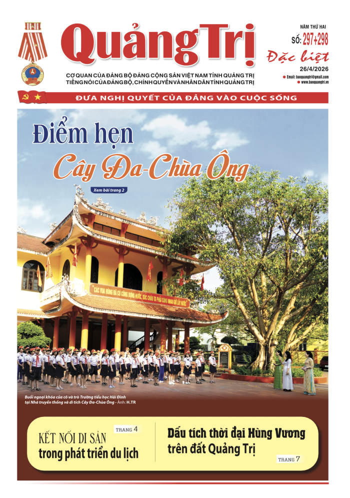 Báo Quảng Trị số 297+ 298 - Ngày 26/4/2026