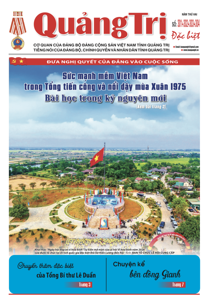 Báo Quảng Trị số 301+302+303+304 - Ngày 30/4/2026