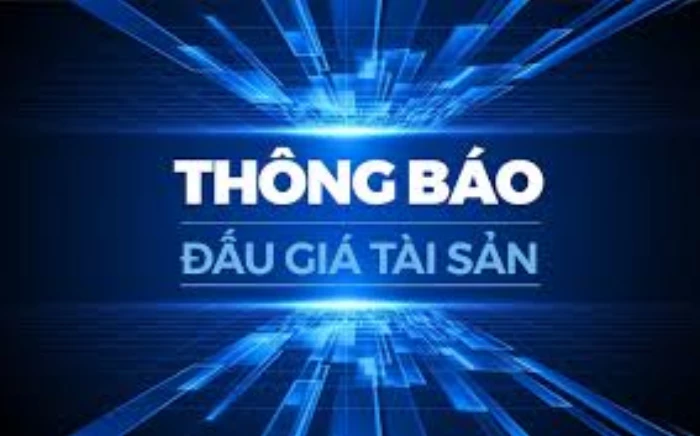 Thông báo về việc lựa chọn tổ chức hành nghề đấu giá tài sản