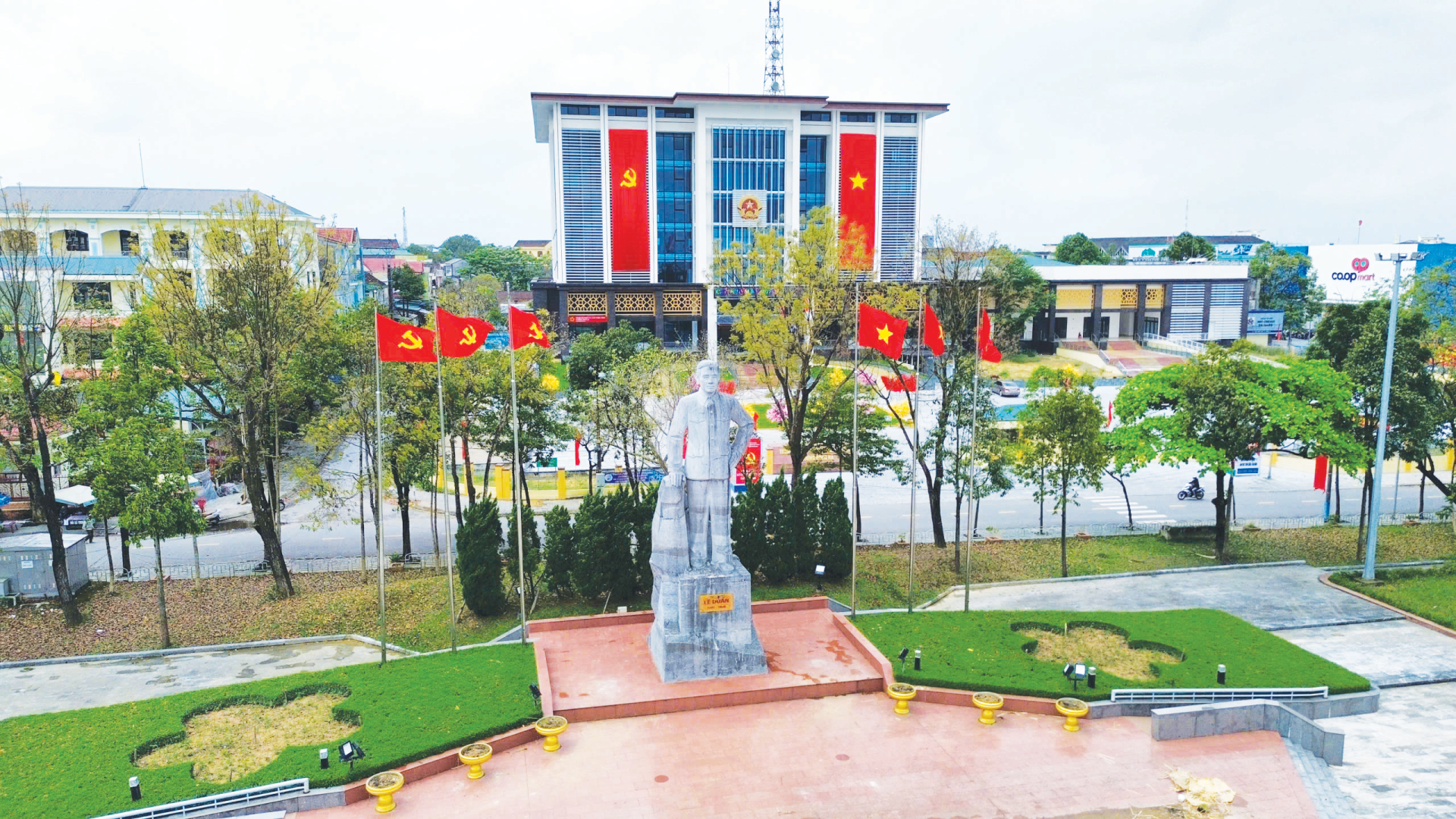 Công viên Lê Duẩn, phường Đông Hà - Ảnh: Lê An