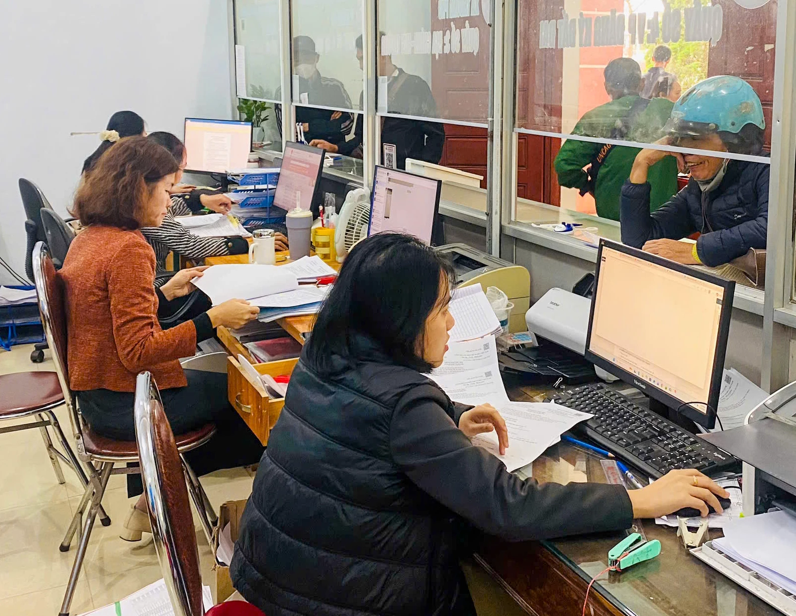 Công tác đào tạo, bồi dưỡng cán bộ, công chức sẽ được xã Trường Phú chú trọng - Ảnh: N.H