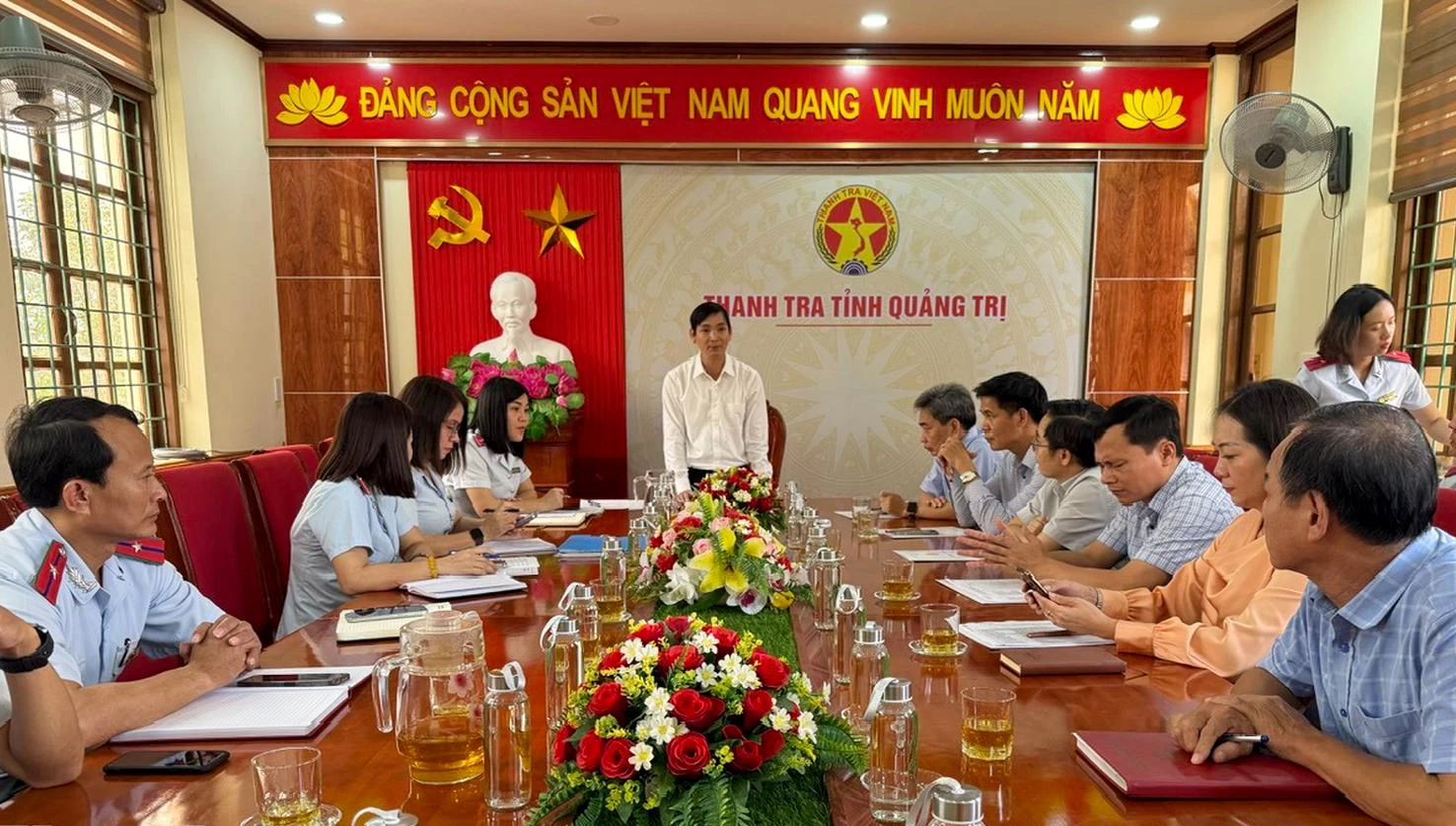 Thanh tra tỉnh triển khai các chương trình công tác trọng tâm - Ảnh: T.L