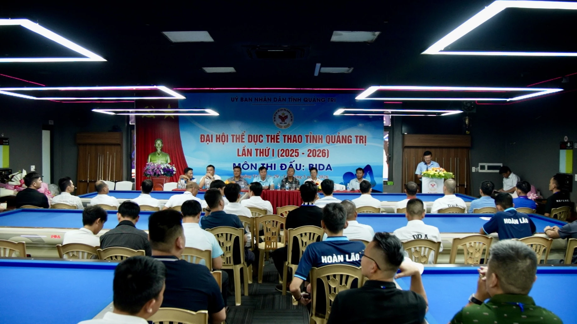 Quang cảnh lễ khai mạc - Ảnh: H.N