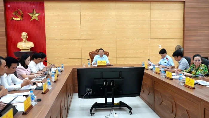 Các đồng chí lãnh đạo tỉnh tiếp công dân định kỳ tháng 5/2026