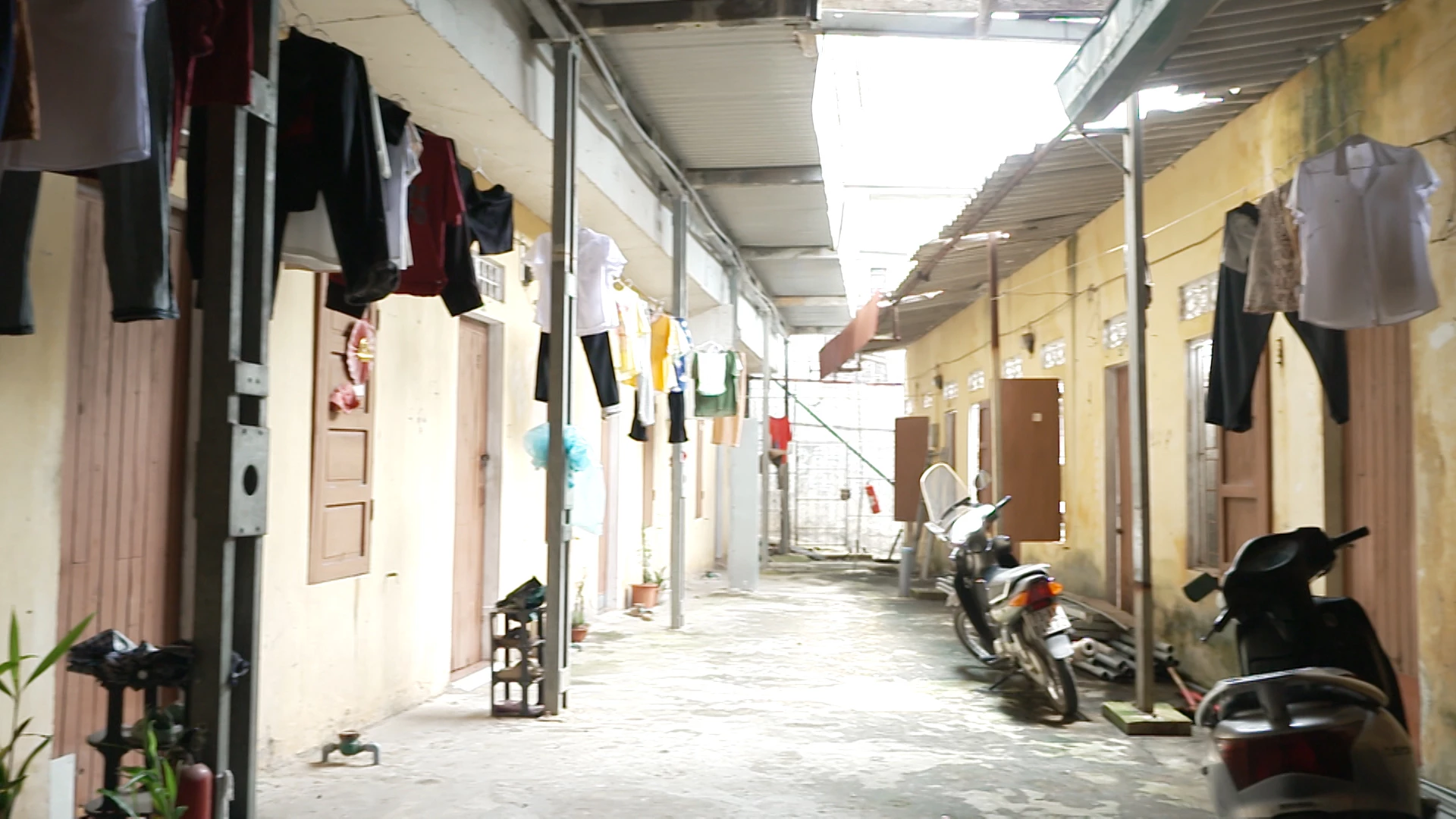 Khu nhà trọ dành cho công nhân ở Khu công nghiệp Tây Bắc Đồng Hới