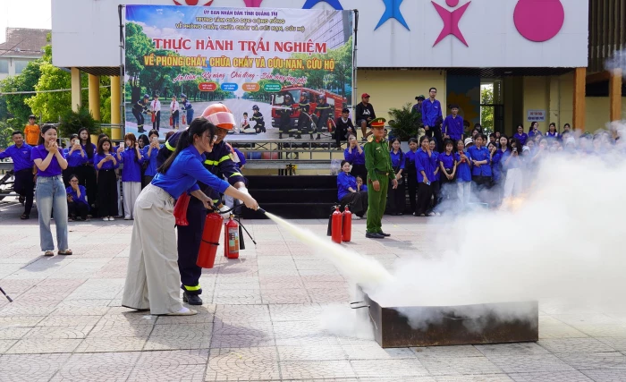 Ra mắt Trung tâm giáo dục cộng đồng về phòng cháy, chữa cháy và cứu nạn, cứu hộ