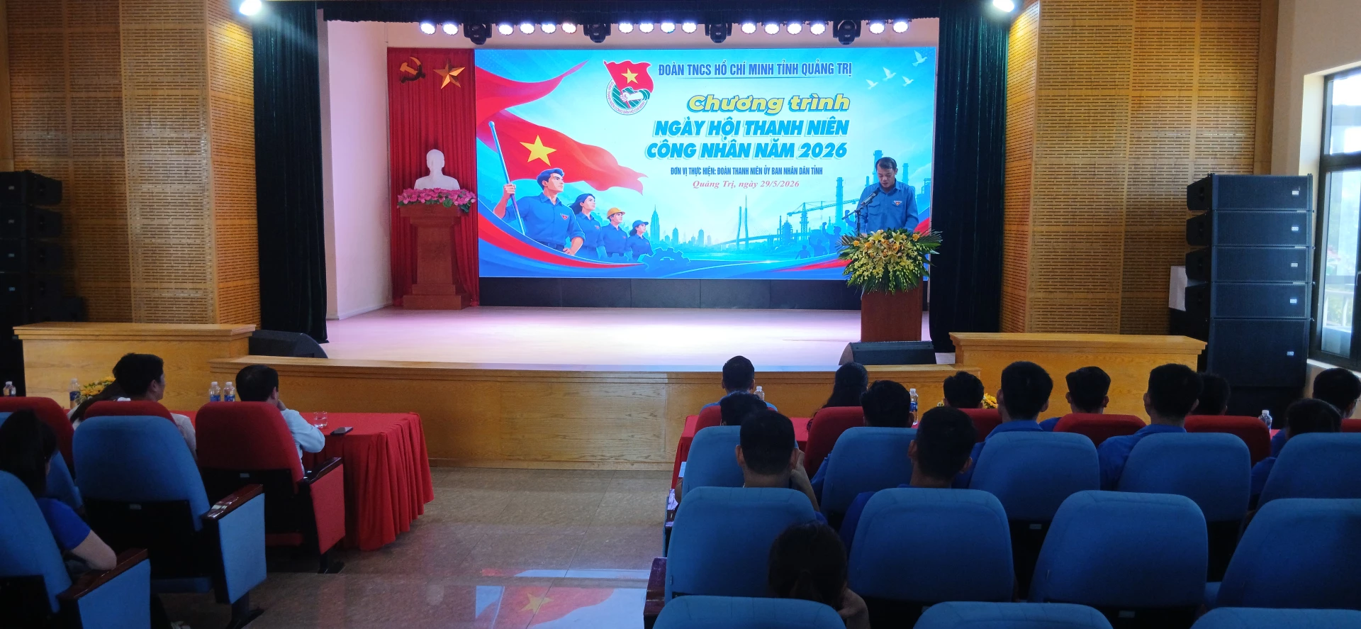 Ảnh: H.Đ Quang cảnh chương trình “Ngày hội Thanh niên công nhân” năm 2026 