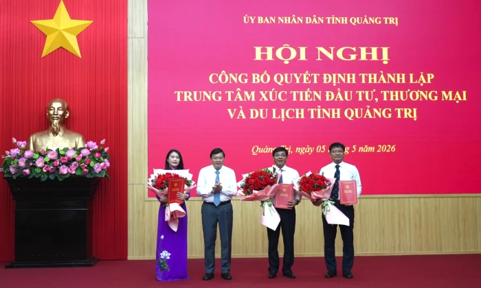 Thành lập Trung tâm Xúc tiến đầu tư, Thương mại và Du lịch tỉnh Quảng Trị