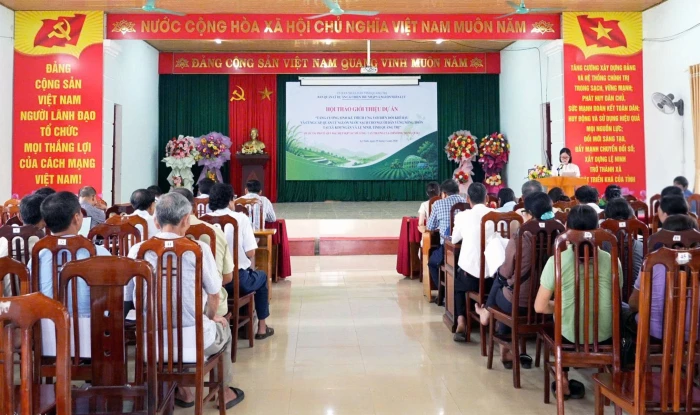 Triển khai dự án nước sạch và sinh kế thích ứng biến đổi khí hậu cho người dân vùng nông thôn