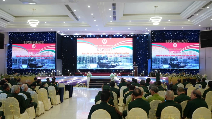 Hội Cựu chiến binh tỉnh gặp mặt đại diện Ban liên lạc truyền thống các đơn vị