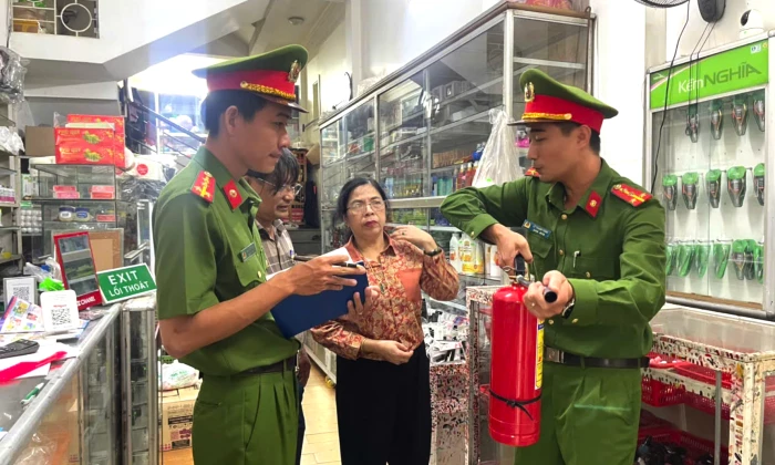 'Tổ liên gia an toàn phòng cháy, chữa cháy'