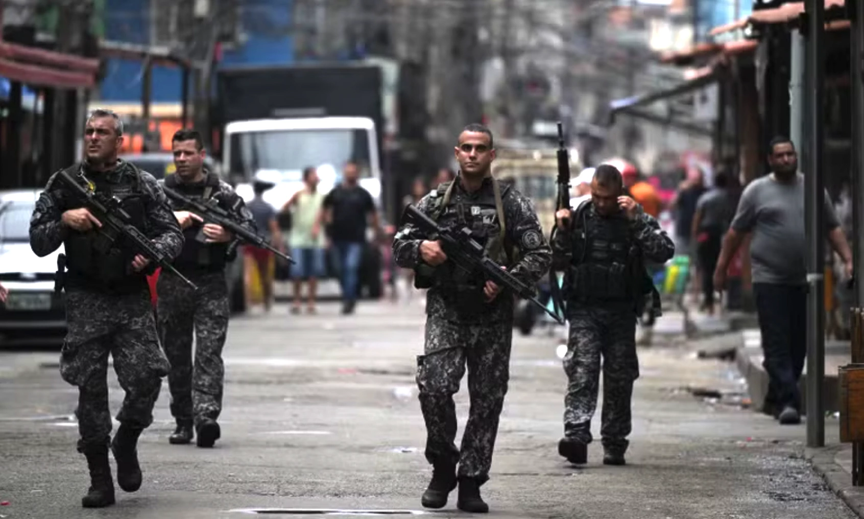 Cảnh sát Brazil. (Ảnh minh họa: AFP/TTXVN)