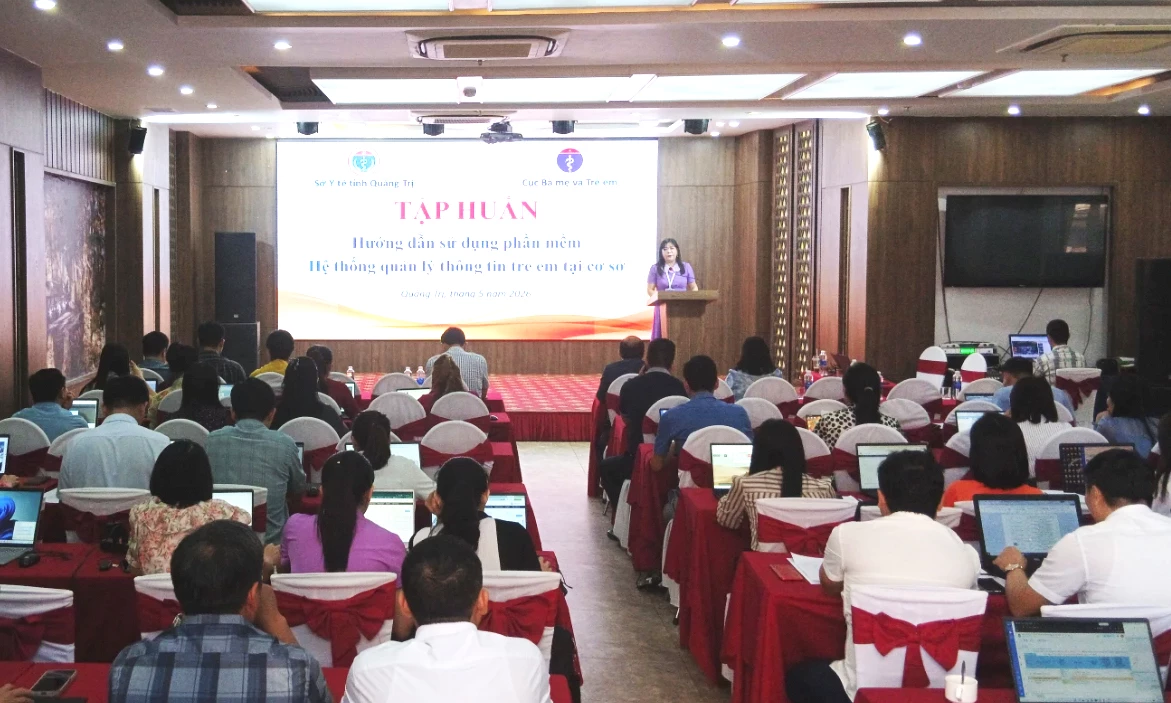 Quang cảnh lớp tập huấn - Ảnh: H.Đ