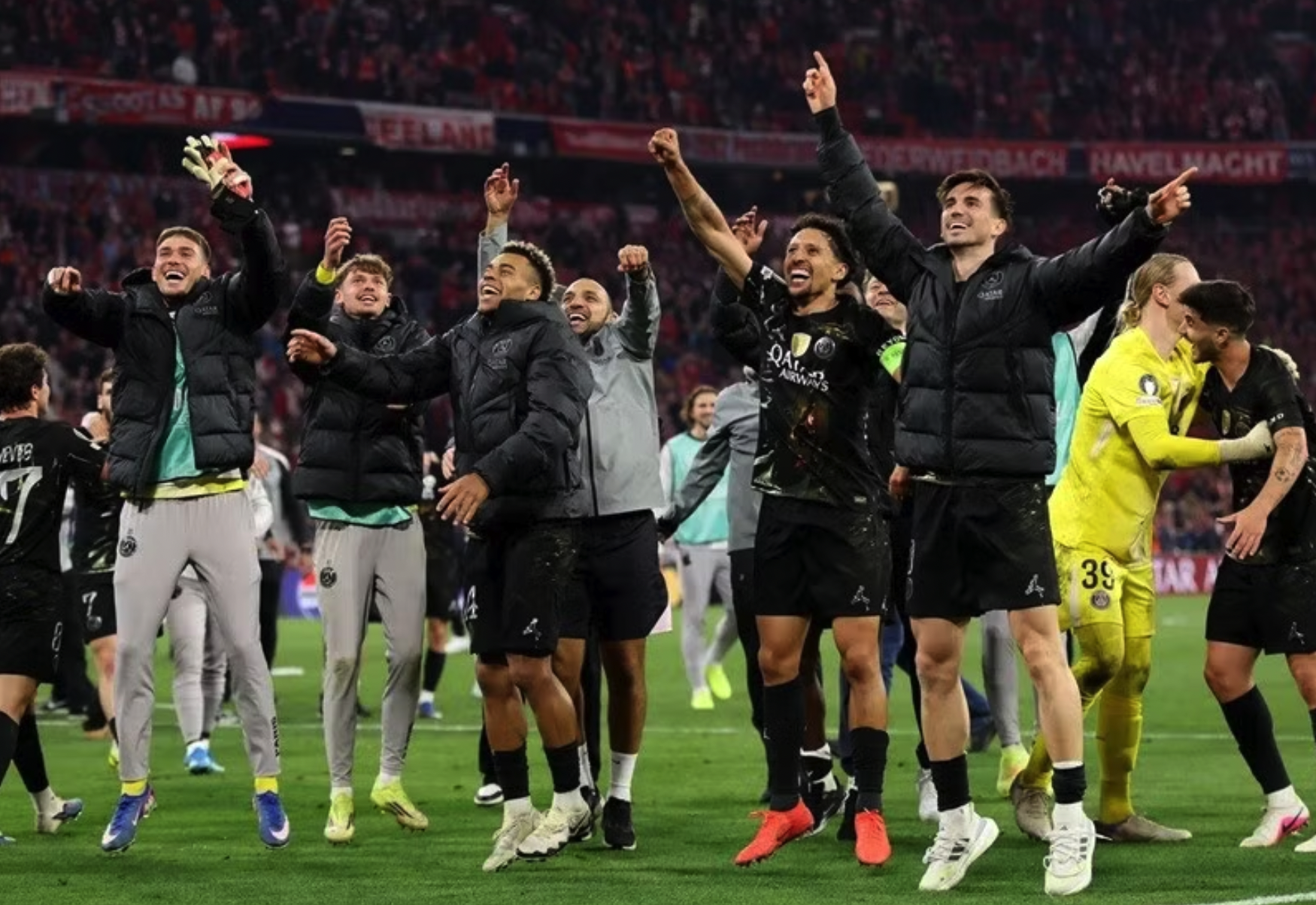 PSG giành quyền vào chung kết sau trận thắng Bayern. (Nguồn: Getty Images)