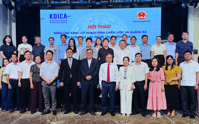 Nâng cao năng lực quảng bá sản phẩm lúa gạo