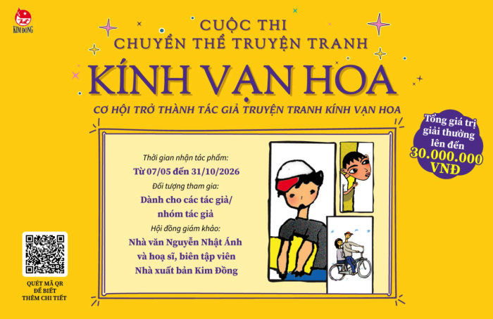 Phát động cuộc thi chuyển thể truyện tranh Kính Vạn Hoa