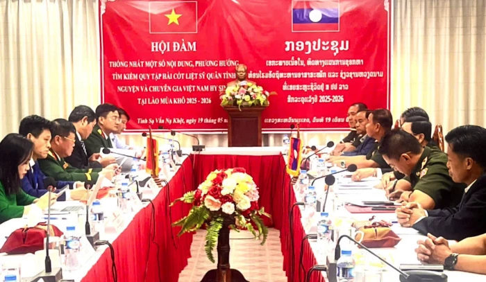 Hai tỉnh Quảng Trị và Sạ-vẳn-na-khệt (Lào) chuẩn bị tốt các điều kiện để đưa 12 hài cốt liệt sĩ về nước