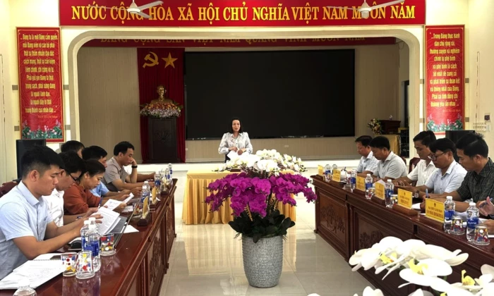 Sớm cấp giấy chứng nhận quyền sử dụng đất cho 18 hộ dân ở xã Mỹ Thủy