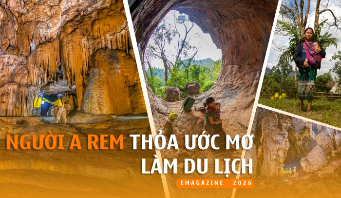 Người A Rem thỏa ước mơ làm du lịch