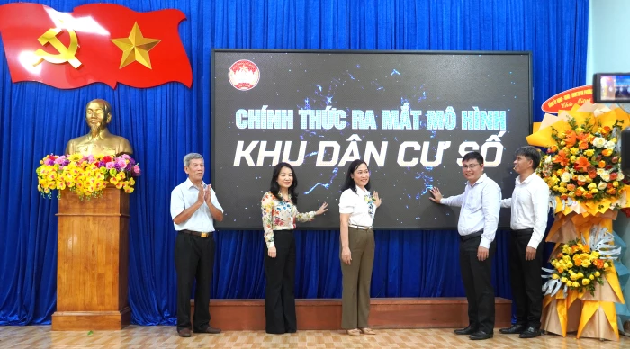 Phường Đồng Hới ra mắt mô hình 'Khu dân cư số'